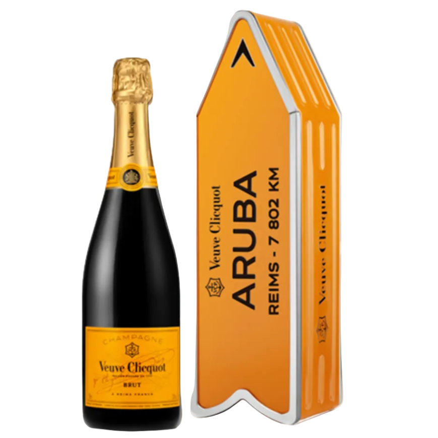 Veuve Cliqcuot Brut Aruba Arrow