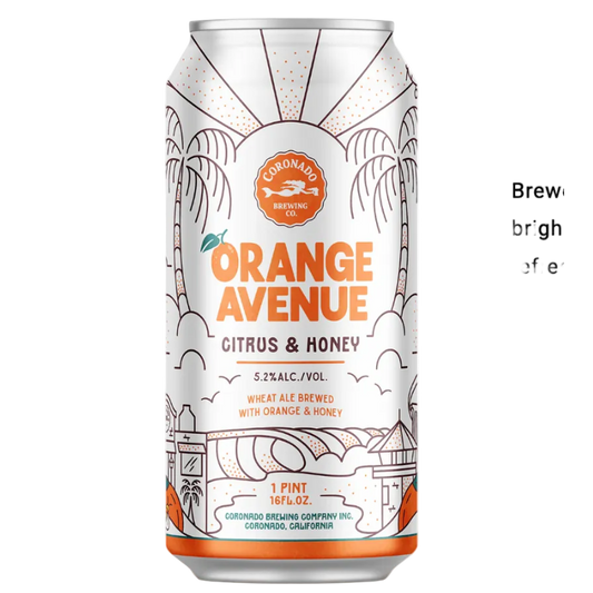 Orange Ave. Wit Wheat Beer