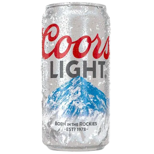 Coors Light Can