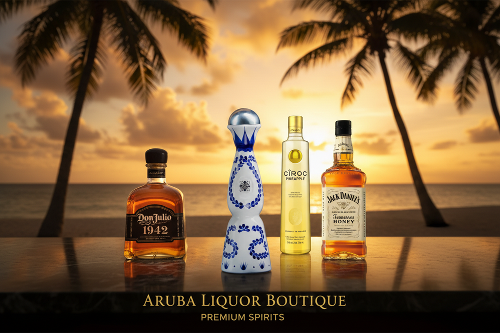 Premium Liquor Land Aruba Banner